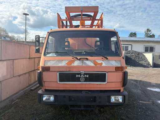 MAN VW 8.150 Zuigwagen / rioolreinigingsvoertuig – bouwjaar 1994 – URACA – ongetest