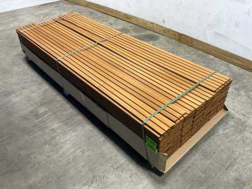 ThermoWood Ayous Rib3 gevelbekleding 240x14x1,7 cm (35x)
