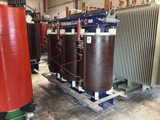 2100 kVA SGB transformator 20.000/689-482 Volt dry type