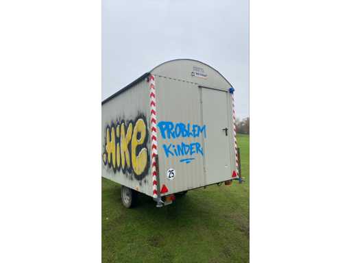 HBU CONSTRUCTION TRAILER 350 SINUS 25 KM/H 