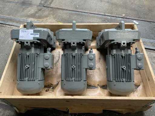 Bauer Electric motor with gearbox (3x)