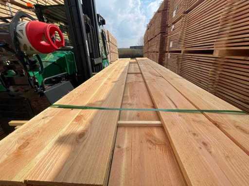 Douglas Planken Fijnbezaagd 3000x200x22mm (66x)