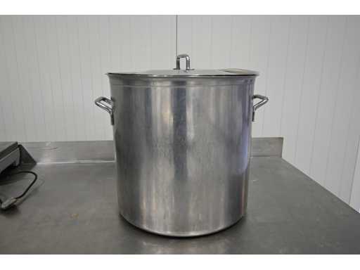 Tigaie din oțel inoxidabil de 60 de litri