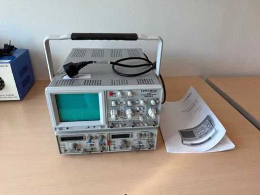 HAMEG HM303-6 Analogoszilloskop mit HM8030-5 Funktionsgenerator VX