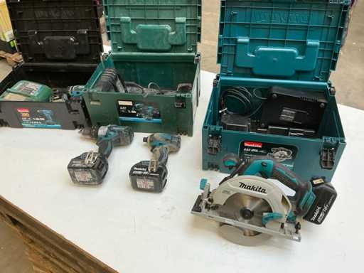 Makita Batteriewerkzeuge (4x)