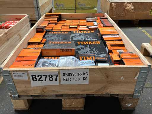 135 kg net bearings from Timken