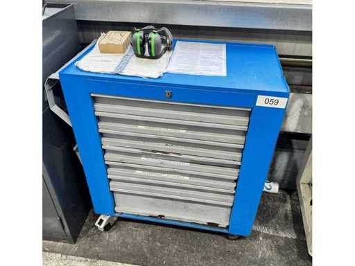 Werkstattwagen 7 Auszüge