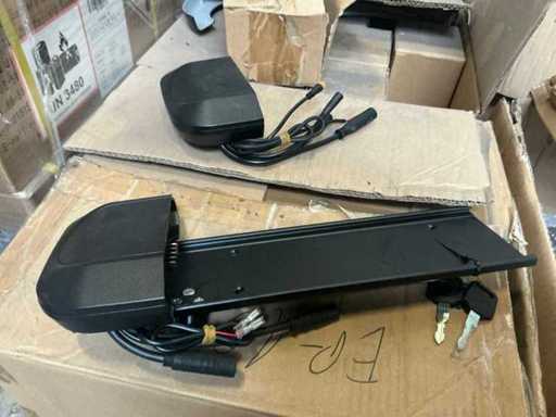 Partij diverse onderdelen elektrische fiets