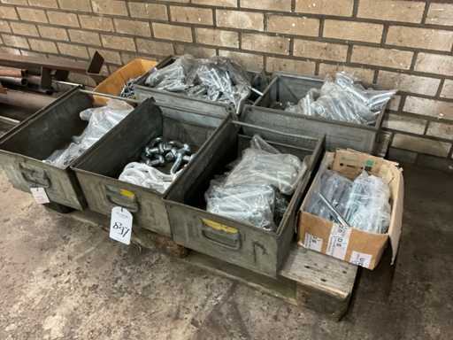 Party-Pins, Haken, Splitterpins, D-Shackle,