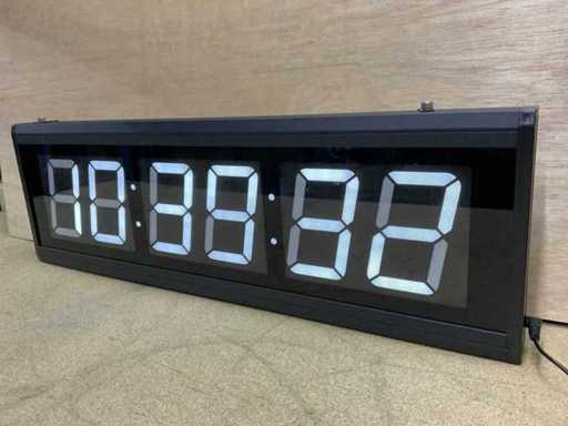 Horloge d’entreprise numérique