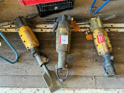 Atlas Copco Pneumatischer Schalter (3x)