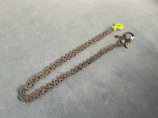 2 sauts, chaîne de levage 3 mètres