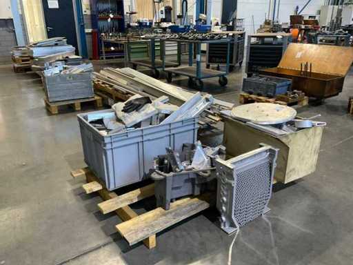 Verschiedene Aluminiumreste