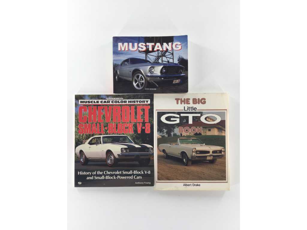 Książki tematyczne Muscle Car Mixed Lot / Car