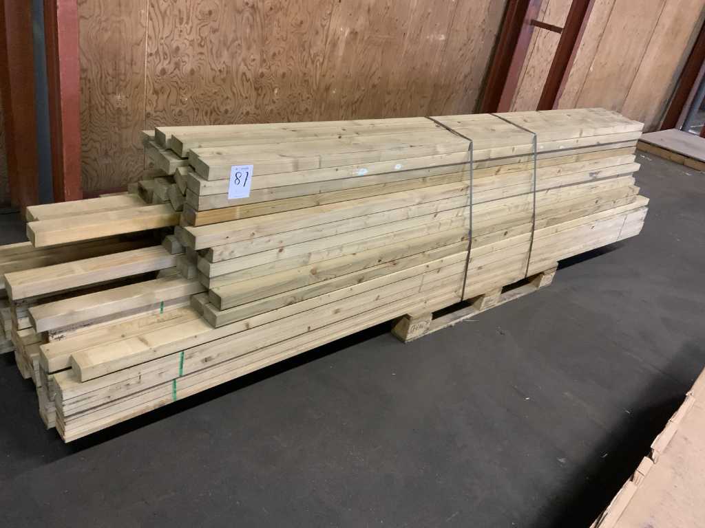 Geïmpregneerde houten balk (145x)