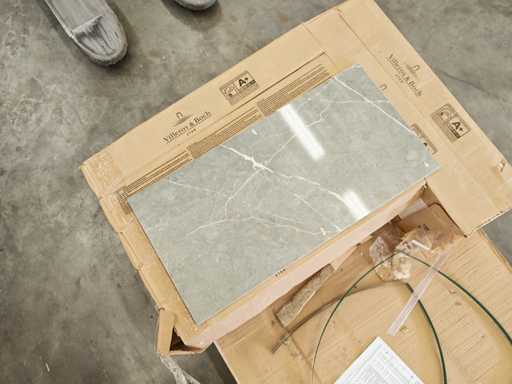 Villeroy&Boch Marmochic Rivestimento Grigio Lucido 30x60 cm 11,34 m²