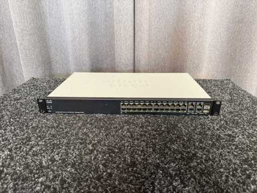 Cisco SF300-24P PoE Netwerk Switch
