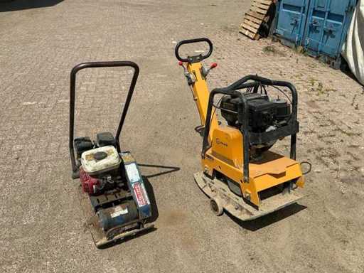 Verzamelkavel 2 benzine trilplaten: Besto BT88 & Lumag RP-160HPC