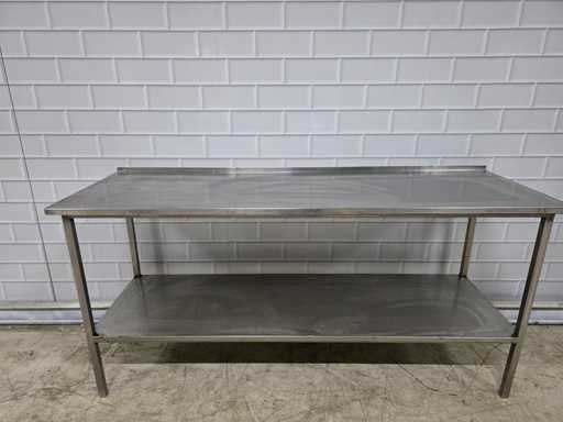 Stainless steel work table