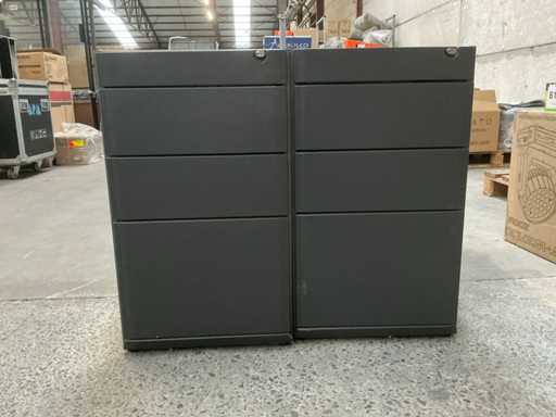 Metalen Ladenblok (2x)