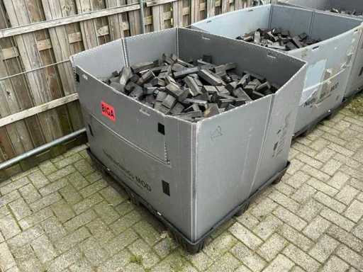 Kist met rubber