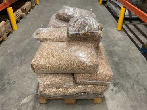 Partij rookhout-snippers