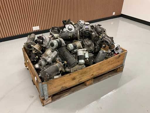 Avviatori e alternatori per pallet