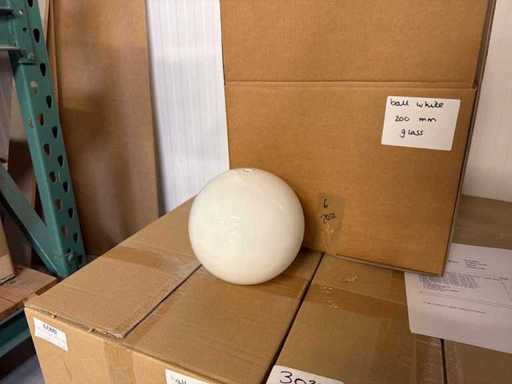 Boules de verre Ilfari Design 200mm – pièces de lampe miroir (72x)