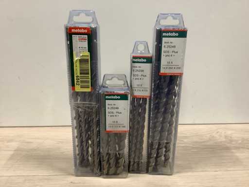 Strumento da foratura Metabo SDS-Plus Pro a 4 punte (36x)