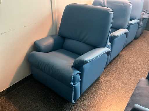 Kunstlederen relaxzetel (4x)