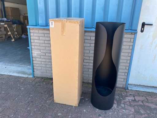 Designtuinhaard 35x120 cm