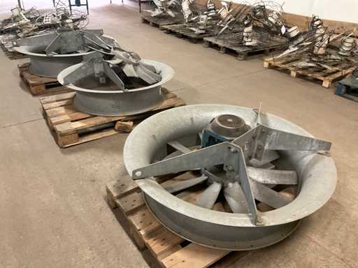 Necap ES 907 G4 ARG ZINK / ES 807 G4 ARG ZINK Ventilatore per asciugatura a parete (3x)