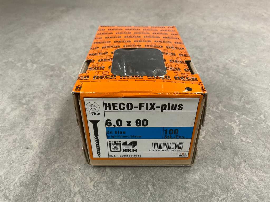 Heco - FIX plus - wkręt do płyt wiórowych ø6x90 mm (10x)