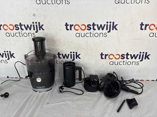 Remington RX7 – Head Shaver | BaByliss 6710DE – Hair Dryer | Inventum – Milk frother | NutriBullet – Juicer