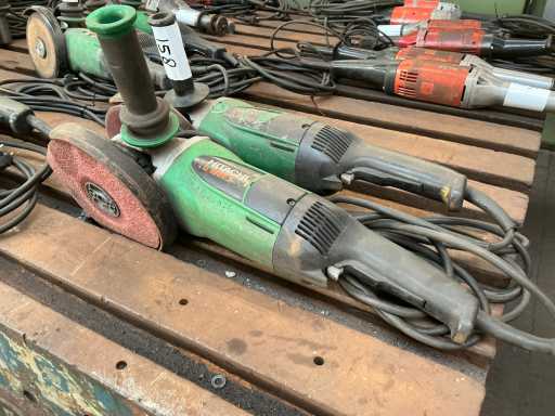 Hitachi G18SE3 Meuleuse d’angle (2x)