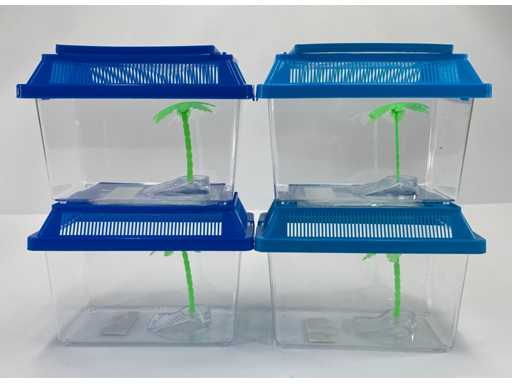 *NOU* Cutie de transport pentru țestoase Cutie de plastic (230 piese)