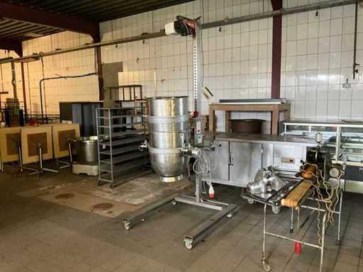 Sollevamento/Tipper per ciotola da miscelazione Krumbein