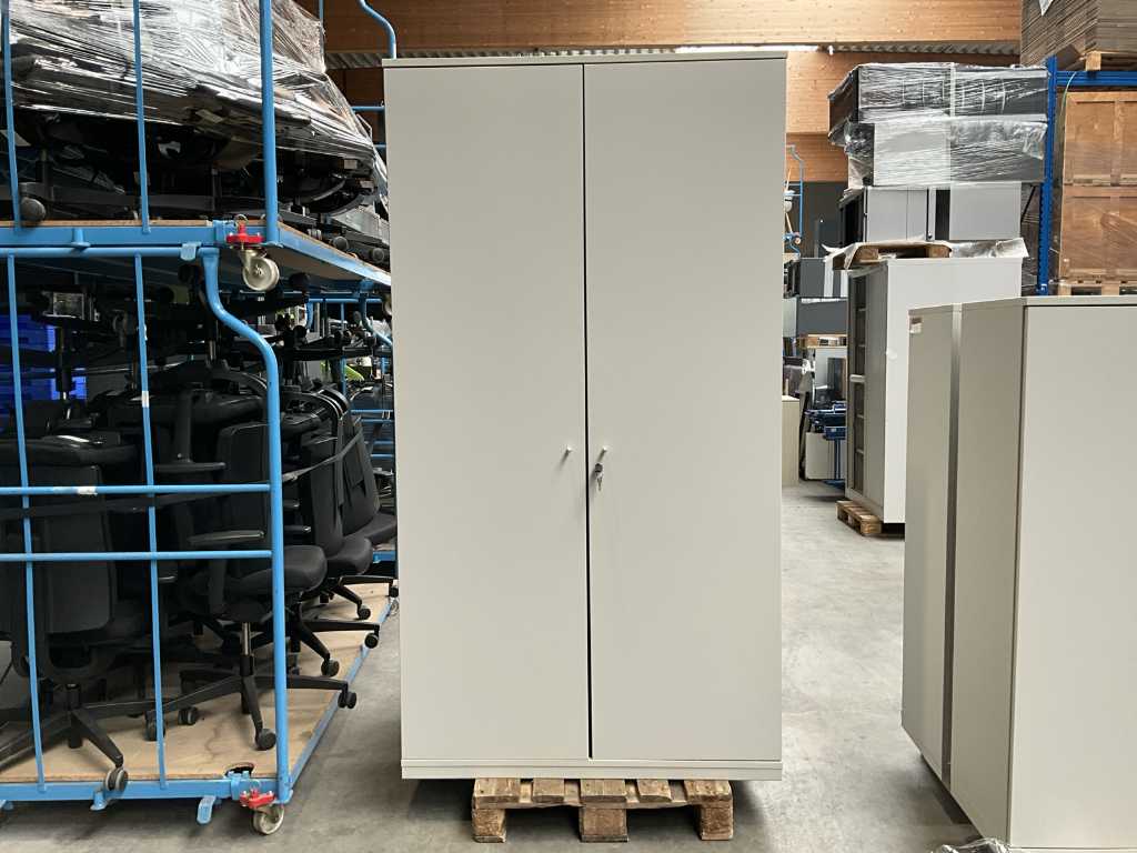 2x Storage cabinet STEELCASE 120x222