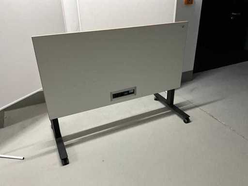 PALMBERG Einklappbarer Bürotisch, rollbar