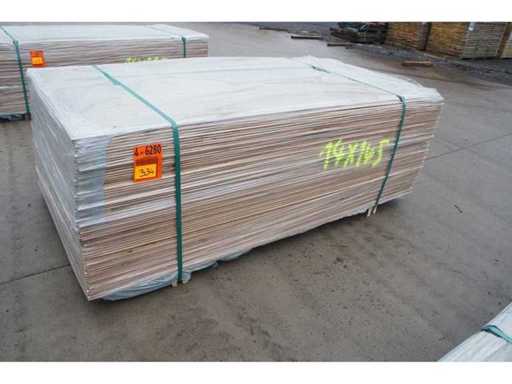 90,66 m² Rafturi din stejar 14mm