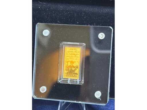 1000 anni dell'Austria | Certificato Ostarrichi 996 | 1/500oz oro 999 fine
