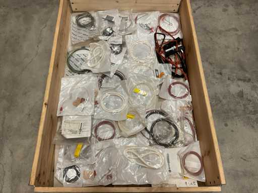 Charge von Materialien zur Zentralheizungsinstallation