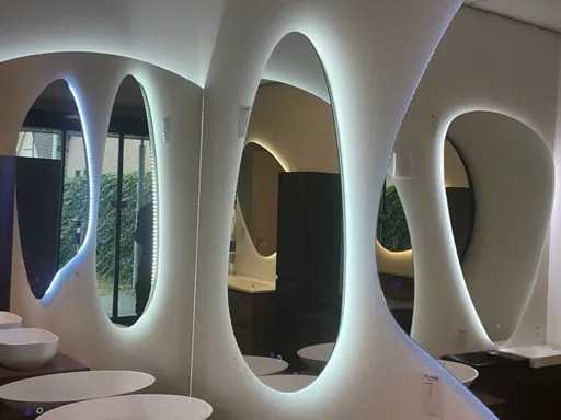 Gliss Design Triton Spiegel met verlichting en verwarming