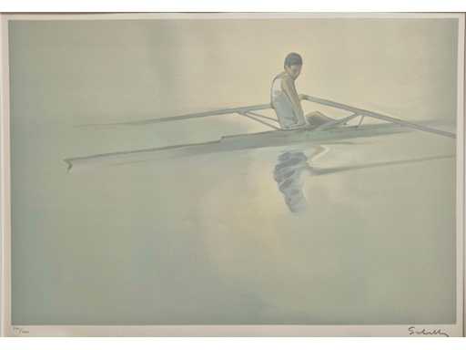 Litografo Roy Schnackenberg