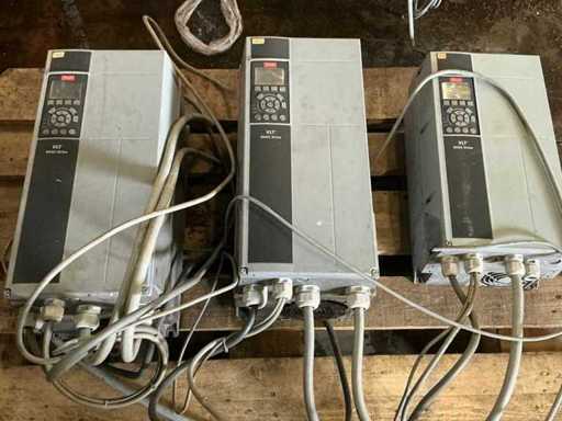 Danfoss VLT HVAC Drive diverse Frequentieregelaars (3x)