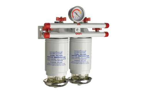 Vetus 75340VTEB double fuel filter water separator 620L/h