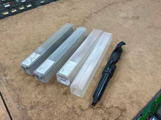 Perceuse à torsion DIN 345 Type N avec conicité Morse 40,50 mm (3x)