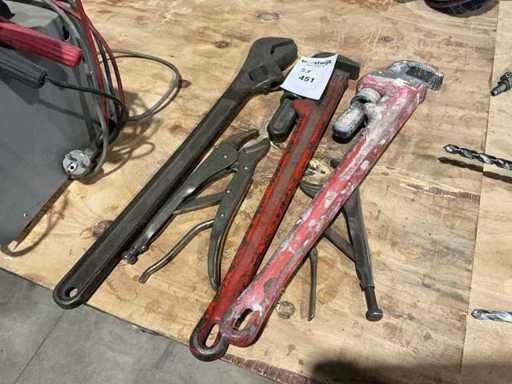 Różne narzędzia ręczne (5x)