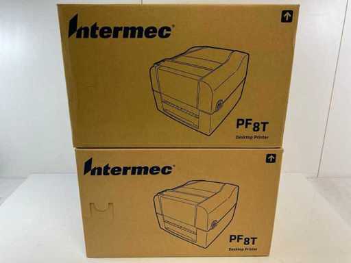 Intermec (PF8T) 300 DPI Direct Thermal Laber Printers (New) (2x)