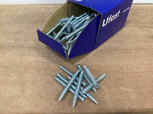 UFast Rahmenschraube 75x72, Box 100 Stück (13x)